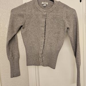 Classic Gray Women's Cardigan